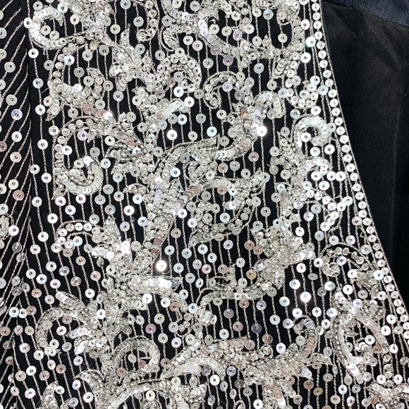 Escada Couture Silk Sequin Blazer Jacket - Picture 8 of 16
